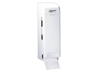 Toiletpapierdispenser Metaal 3 Rollen Wit - 1