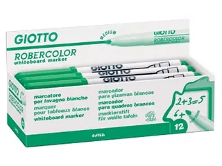 Robercolor whiteboardmarker medium ronde punt groen - 2