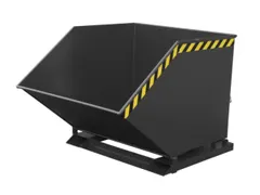 Kiepbak voor spaanders,HxLxB 975x1420x1110mm,1m³,draagverm. 300kg