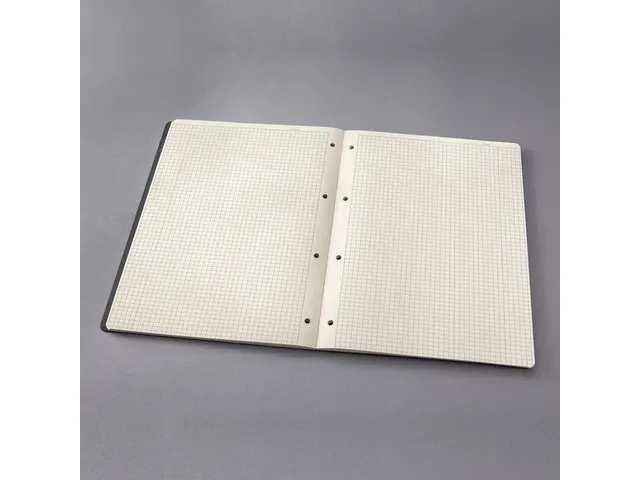 Bloc de correspondance Sigel Conceptum softcover A4 noir quadrillé