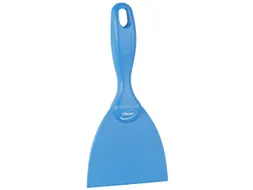 Vikan 40633 Hygiene Handschraper Recht 102mm Metaaldetecteerbaar Blauw