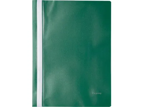 snelhechtmap ft A4 PP groen, pak van 25 stuks