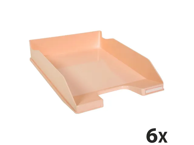 Brievenbak COMBO Pas tel koraal glossy