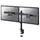 Monitorarm FPMA-DCB100D 2 schermen tot 27 inch Zwart