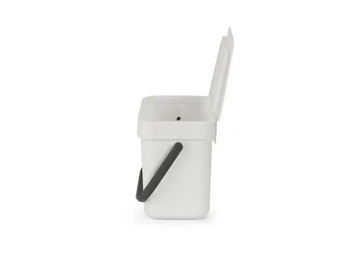 Afvalemmer Sort & Go 3 Liter Lichtgrijs