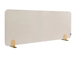 Elements Bureauscherm akoestisch 60x160cm Beige Houders