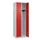locker,HxBxD 1850x600x500mm,2vak,vak B 300mm,draaigrendel