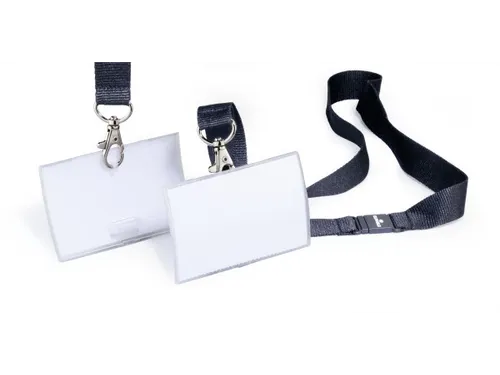 Durable Badge Click Fold Met Textielkoord 54x90mm
