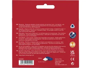 Waskrijt Faber Castell Jumbo GRIP doos 12 stuks - 2