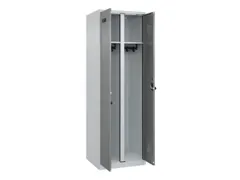 locker voor scheiding van kleding,HxBxD 1850x600x500mm,2vak