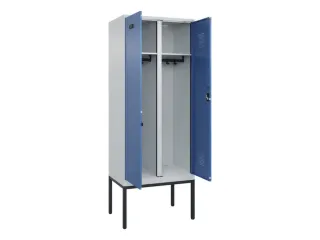 locker voor scheiding van kleding,HxBxD 2120x800x500mm,2vak - 1