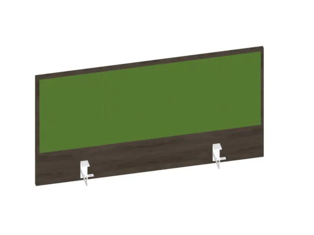 baliepaneel bureau aanbouw achter NV bruin hickory BN7048-groen 1000mm