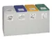 Caisson De Tri Sélectif Module quadruple HxlxP 570x1010x405mm 40L