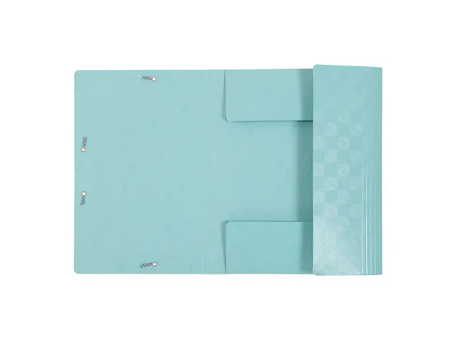 Elastomap A4 3 Kleppen Gelamineerd Glanskarton 600gr Assorti