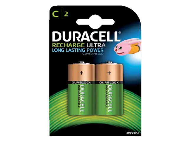 Batterij oplaadbaar Duracell 2xC 3000mAh Plus