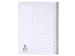 Tabbladen Set A-Z Met Indexblad PP A4 4-Gaats 20 Tabs Grijs