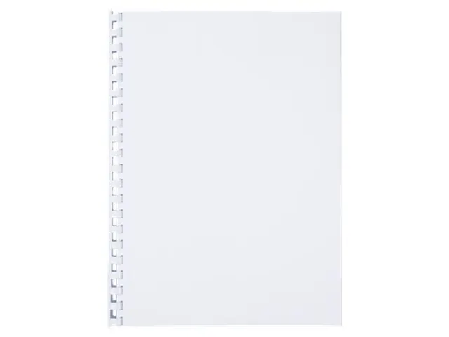 Bindrug GBC 14mm 21-rings A4 wit 100stuks