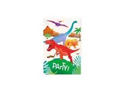 Uitnodigingskaarten Dino
