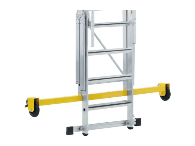 Platformladder Aluminium Bordes H X B X D 1600X 600X 630Mm 6Treden