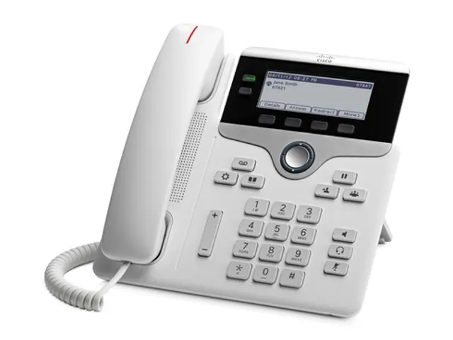 Cisco IP Phone 7821 IP telefoon Wit 2 regels