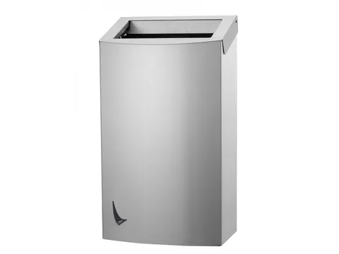 Afvalbak RVS anti-fingerprint coating Open 56 Liter