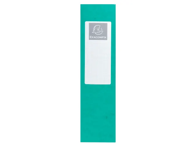 Klasseerdoos glansk. rug 80mm A4 groen