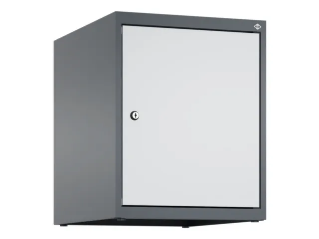 opzetkast,v. locker,1vak.,vak B 400mm,HxBxD 500x400x500mm,cilinderslot