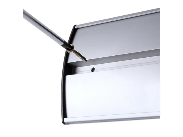 Informatiebord Office Curved A6 zilver