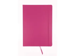 Schetsboek Kangaro A4 hot pink PU HC 80 vel 140gr roomwit met elastiek - 5