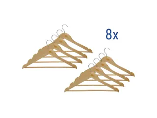Kledinghanger MAUL hout 450x220mm beuken 8 stuks - 3