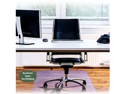 Stoelmat BRASQ PVC 90x120 voor harde vloer