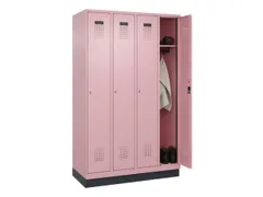 locker,HxBxD 1950x1200x500mm,4vak,vak B 300mm,cil.-slot,sokkel