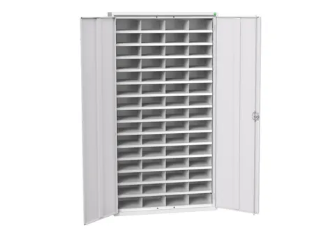 post-/sorteerkast 2000x1050x350mm 4x15vakken RAL7035