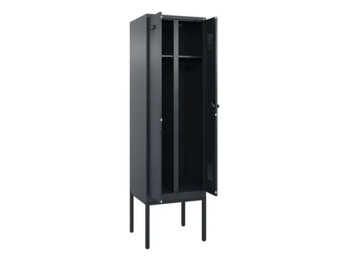 locker voor scheiding van kleding,HxBxD 2120x600x500mm,2vak