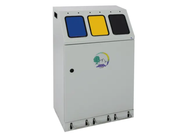 afvalverzamelstation,3x30l,HxBxD 920x580x380mm