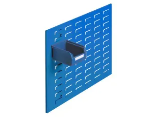 Gesleufde Plaat Staal Hxb 450x1000mm Liggend Ral 5012 Lichtblauw - 2