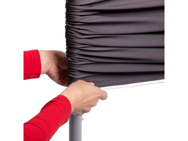 Indoor promotie dranghek Zipper-Barrier 198x105cm