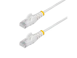 25cm Dunne CAT6 Ethernet Kabel Wit - 1