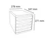 Module de classement Big Box Plus 5 tiroirs Office - Gris lumière