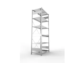 systeemstelling,grondveld,CLIP,HxBxD 2500x1056x636mm,vakl. 150kg - 5