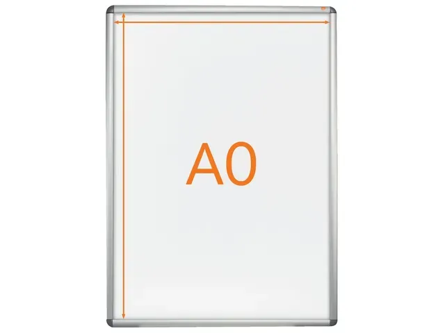 OUTLET Cadre clipsable Nobo Premium Plus A0 1189x841mm aluminium