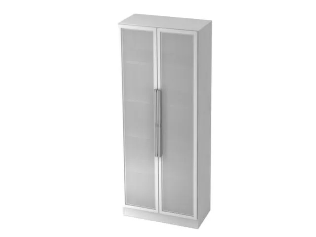 armoire à portes vitrées,HxlxP 2000x800x420mm,4xsol en bois