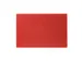 Hygiplas Snijplank glad LDPE 45x30x1cm Rood