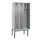 locker voor scheiding van kleding,HxBxD 2120x900x500mm,3vak