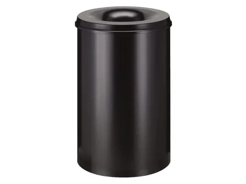 Papierbak met Vlamdover 110 liter 470mm x 72cm Zwart