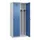 locker voor scheiding van kleding,HxBxD 1850x800x500mm,2vak