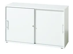 Schuifdeurkast 748x1200x400mm Kastromp/Front Lichtgrijs/Lichtgrijs
