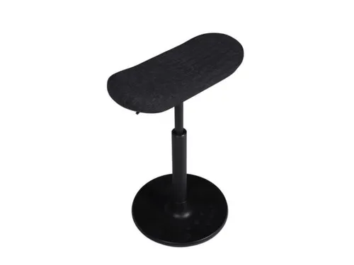Zit-/stahulp Beweeglijk Zitmechanisme Skateboard-Zitting Zwart Stof