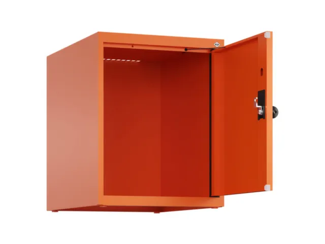 opzetkast,v. locker,1vak.,vak B 400mm,HxBxD 500x400x500mm,draaigrendel