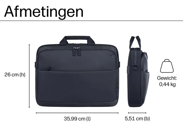 HP Everyday 14 inch laptoptas Grijs A08JVAA